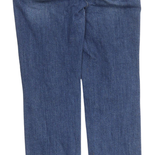 Saint Tropez Men's Blue Straight Jeans
