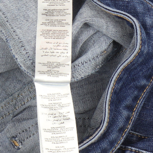 New Look Women's Blue Skinny Jeans Size 4