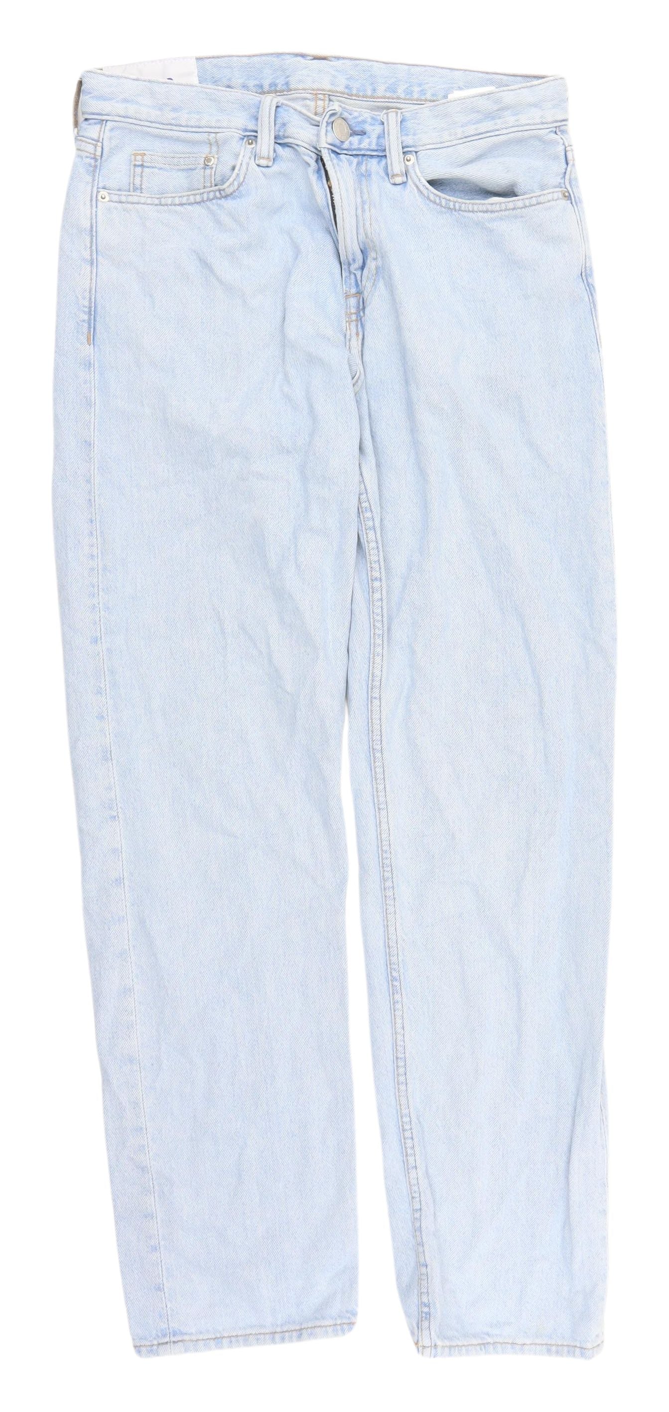 H&M Men's Relaxed Blue Straight Jeans 31/32