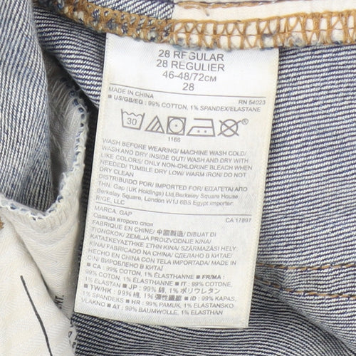 Gap Women's Blue Straight Jeans Size 28