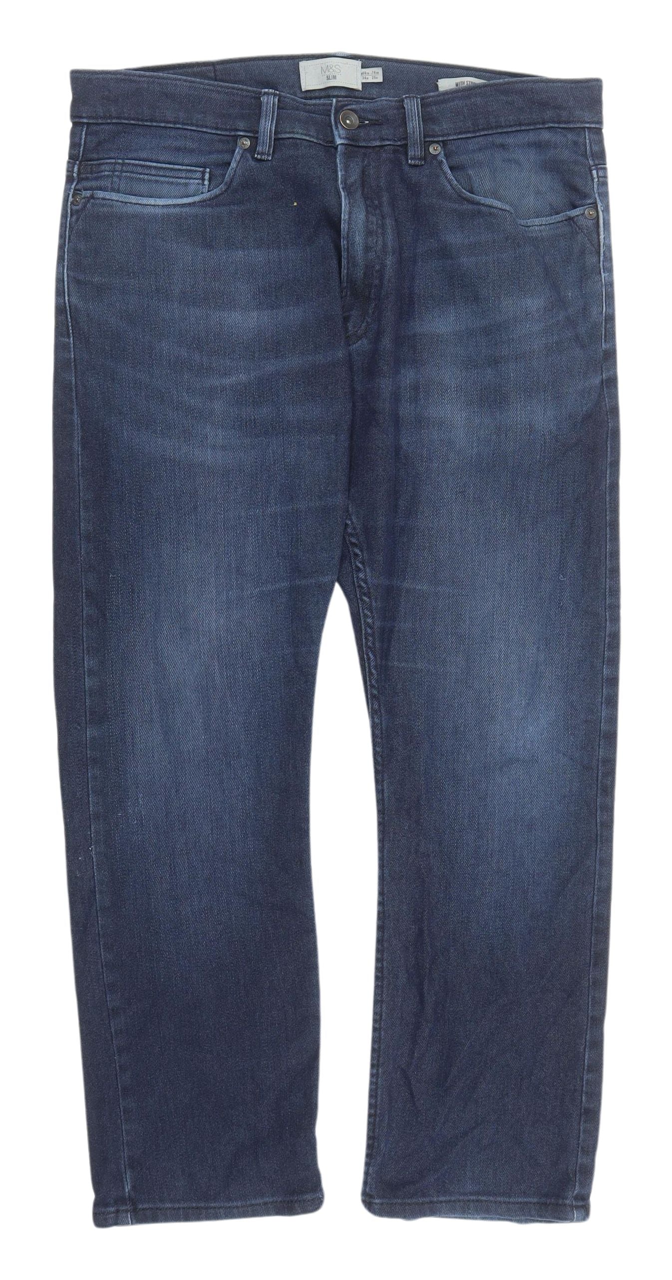 Marks and Spencer Slim Blue Men's Jeans Size 34