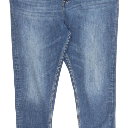 Marks and Spencer Women's Blue Ankle Jeans Size 20