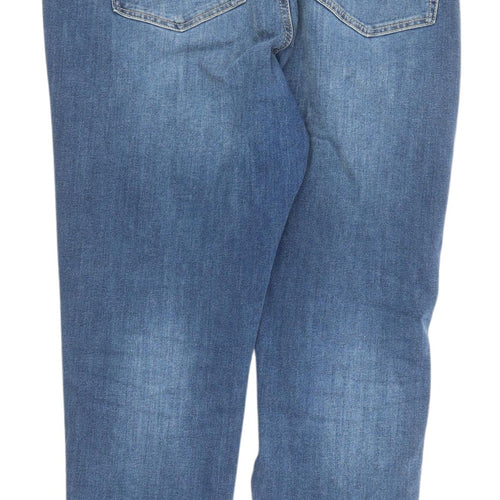 Marks and Spencer Women's Blue Ankle Jeans Size 20