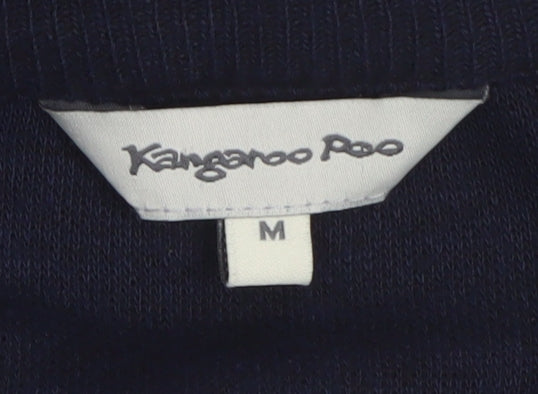 Kangaroo Poo Men's Blue Full Zip Jumper - M