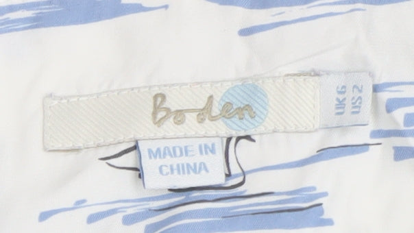 Boden Women's Multicoloured Scenic Blouse UK 6