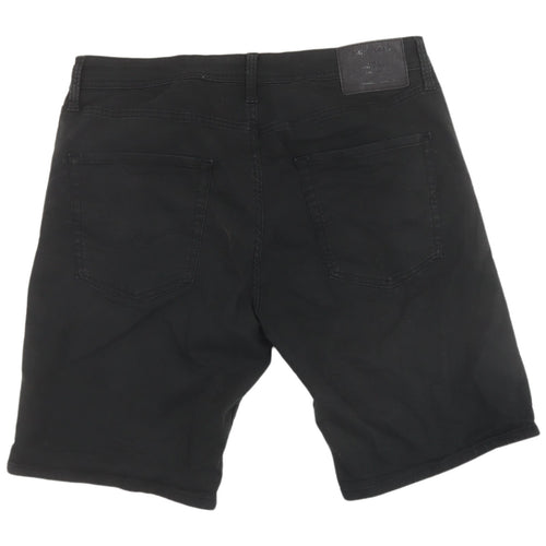 Jack & Jones Men's Black Chino Shorts - Size L