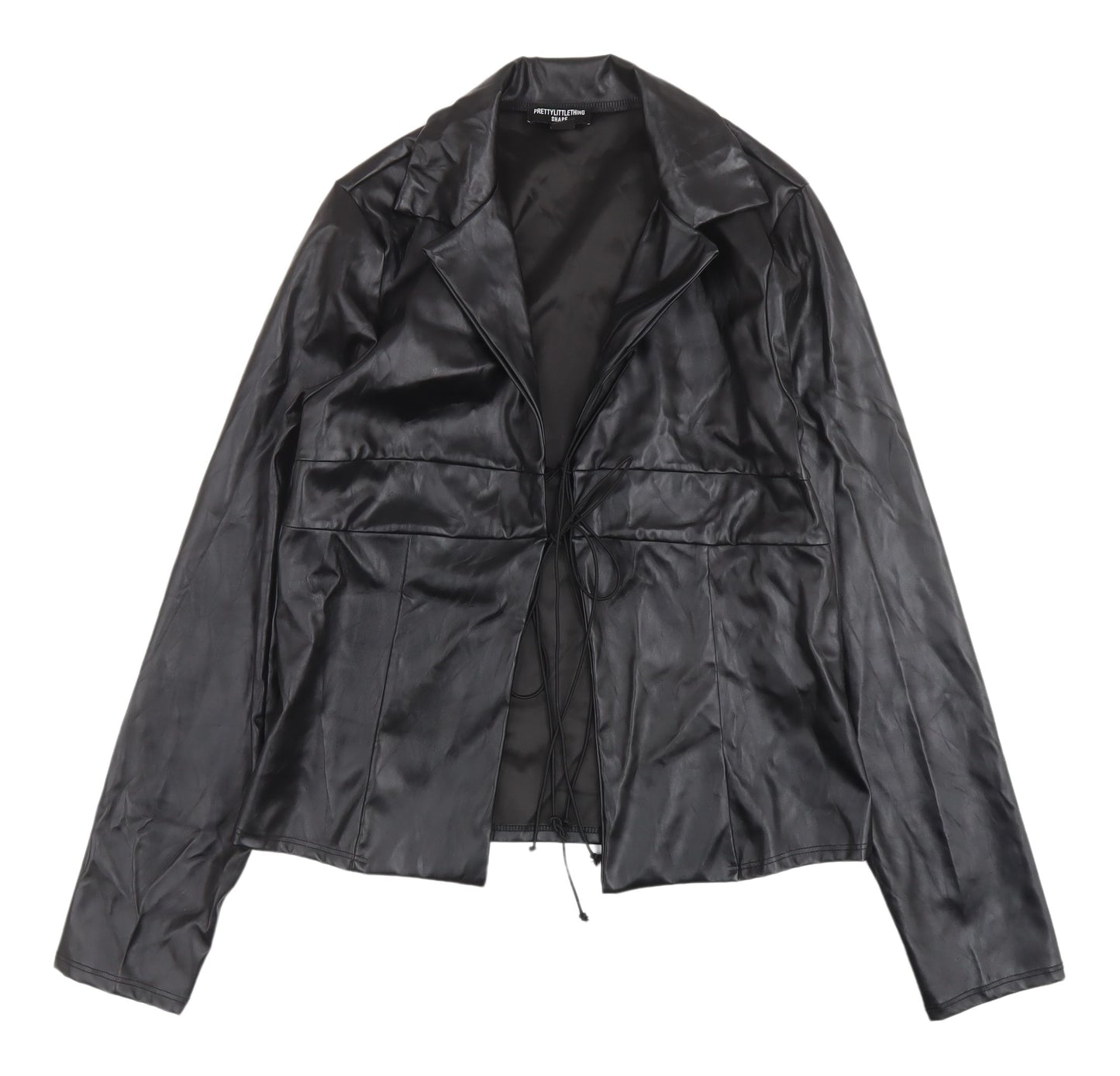 PrettyLittleThing Women's Black Basic Jacket Size 12