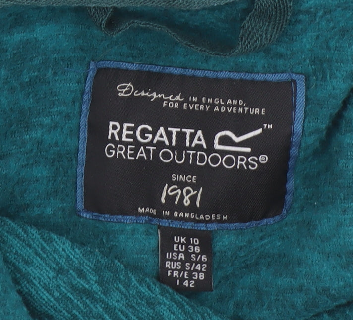 Regatta Women's Green Pullover Hoodie Size 10