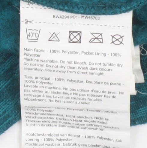 Regatta Women's Green Pullover Hoodie Size 10