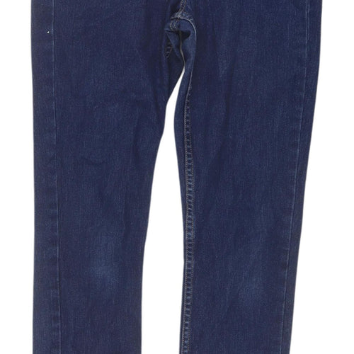 H&M Women's Blue Slim Ankle Jeans Size 12