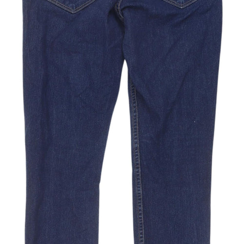 H&M Women's Blue Slim Ankle Jeans Size 12