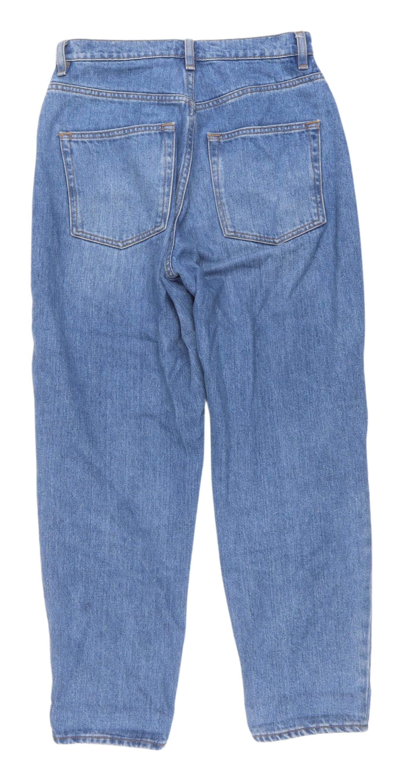 ASOS Women's Blue Straight Jeans, Size S, Petites