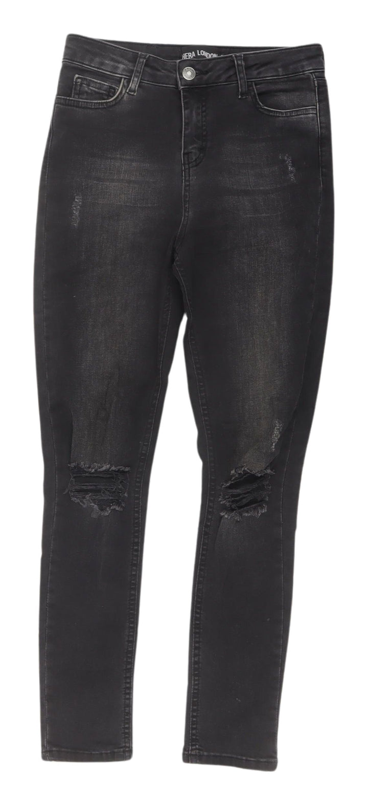 Hera London Women's Black Skinny Jeans Size 26