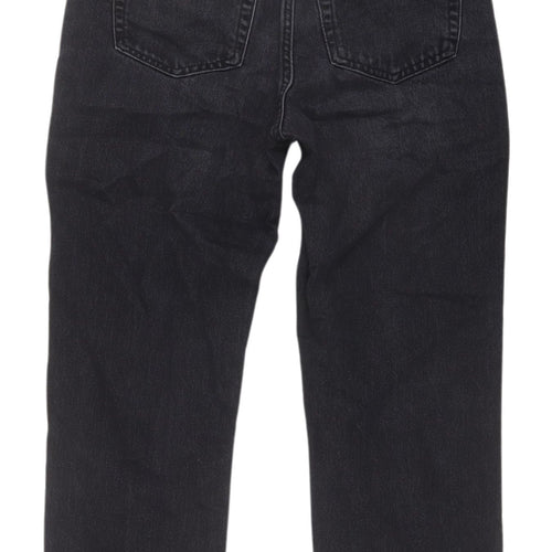 Topshop Women's Black Straight Jeans Size 6