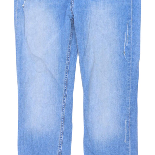 River Island Women's Blue Straight Jeans Size 10