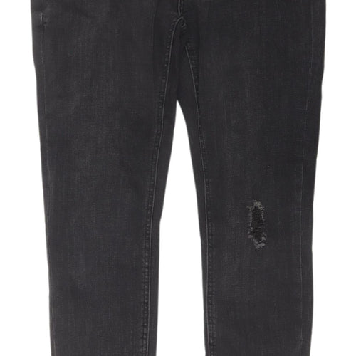 Denim Co. Women's Black Skinny Jeans Size 12