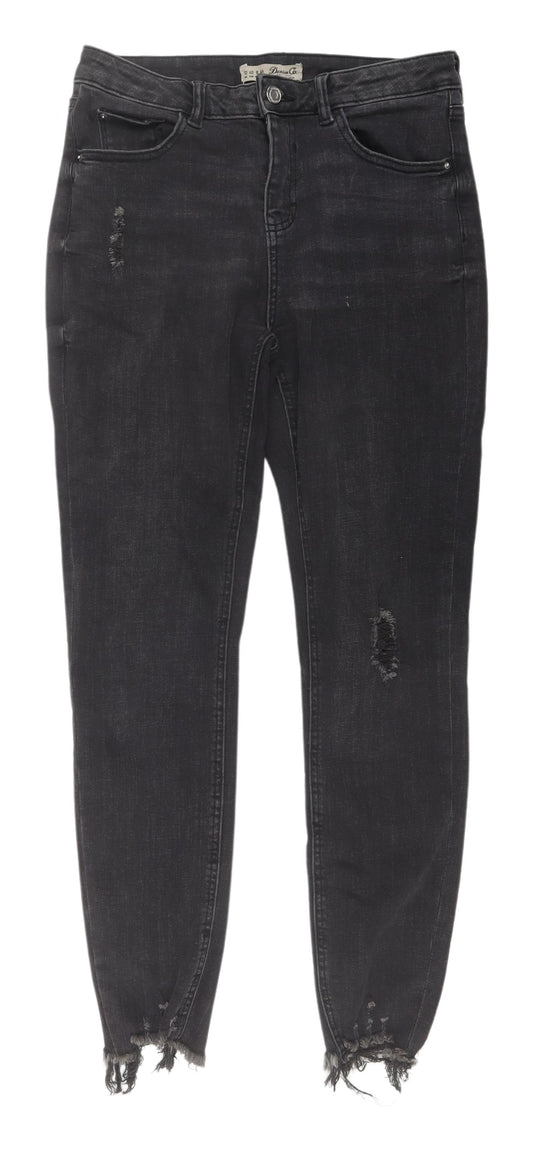 Denim Co. Women's Black Skinny Jeans Size 12