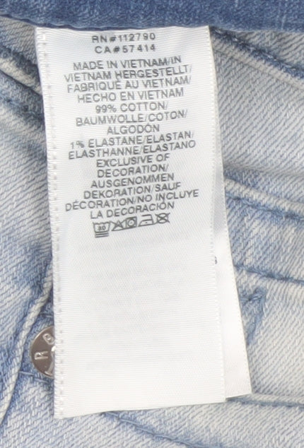 True Religion Men Blue Straight Jeans 34 Regular