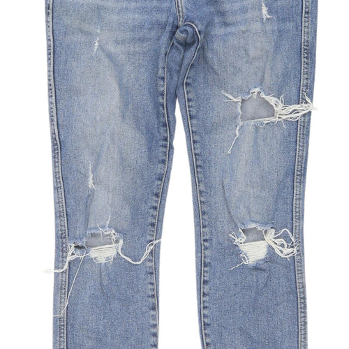 Gap Women's High Rise Blue Slim Straight Jeans