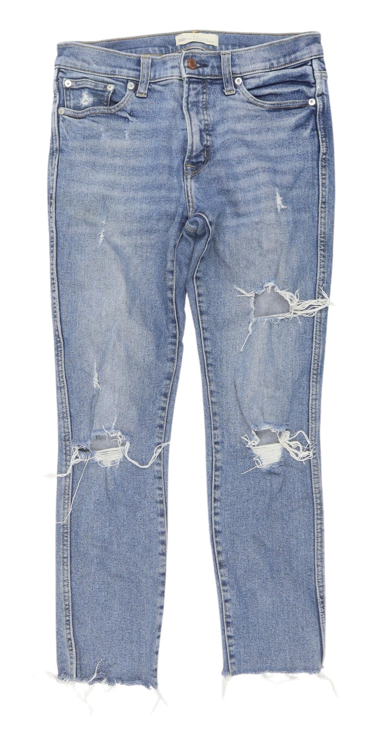 Gap Women's High Rise Blue Slim Straight Jeans