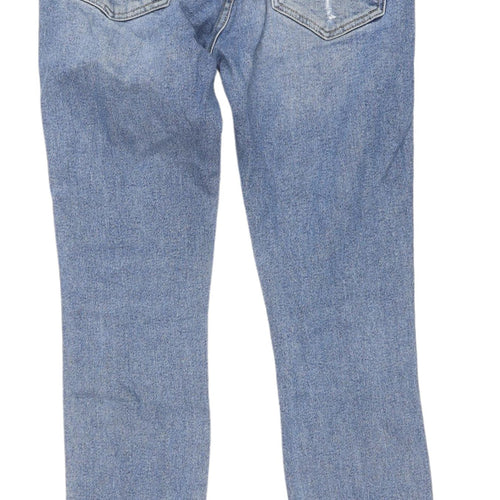 Gap Women's High Rise Blue Slim Straight Jeans