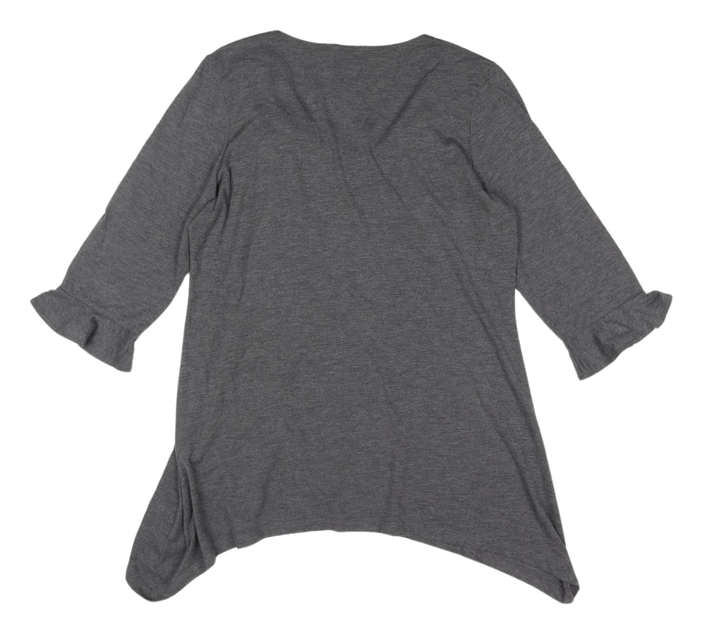 Marks & Spencer Women’s Grey Tunic Blouse 3/4 Sleeve Size 14