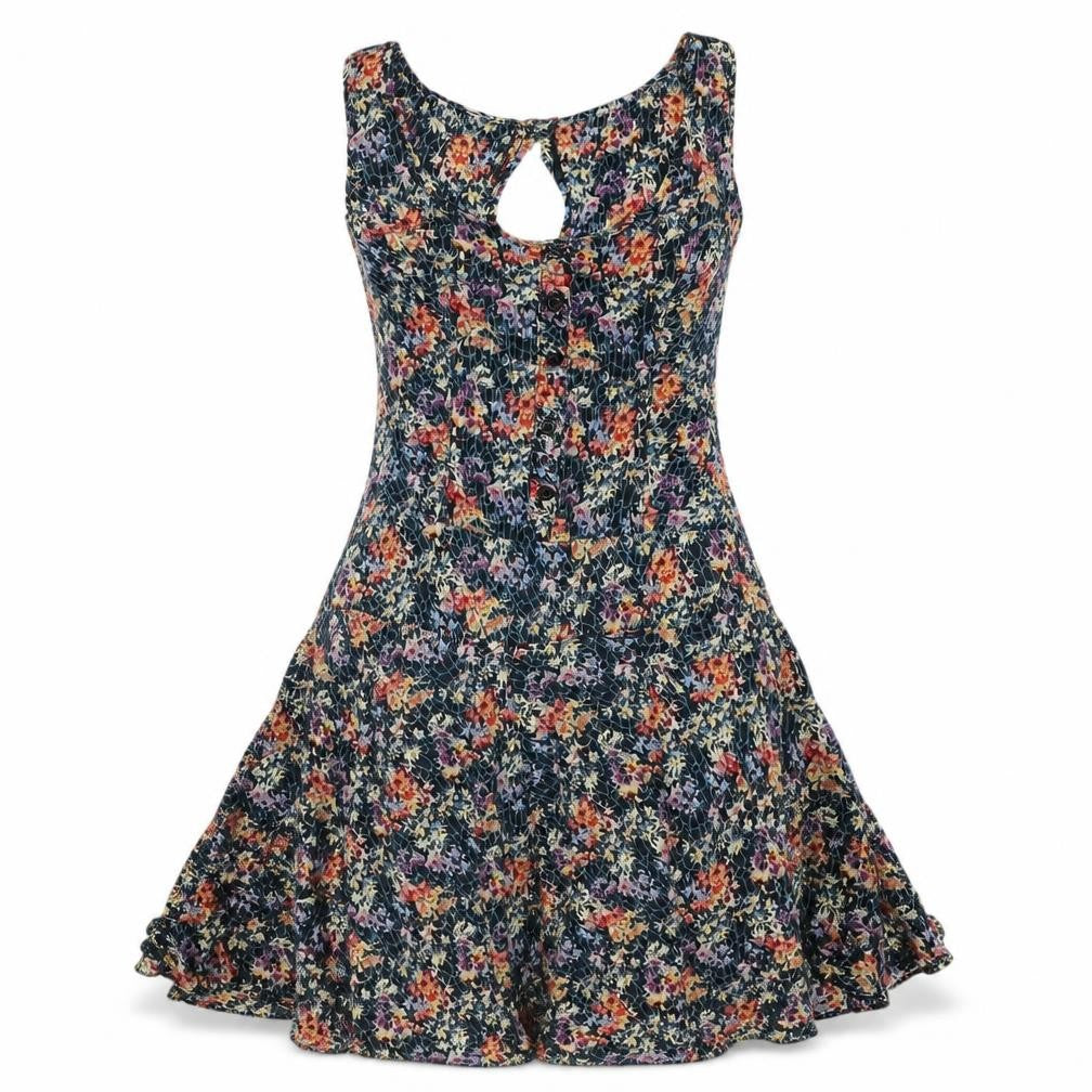 Dorothy Perkins Floral Fit & Flare Dress - Multicoloured 10