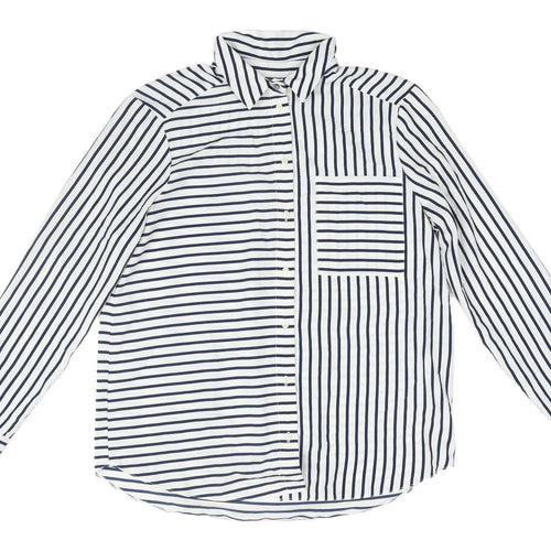 Topshop Women’s Striped Button-Up Shirt UK 10