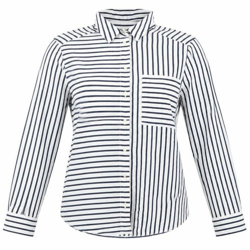 Topshop Women’s Striped Button-Up Shirt UK 10