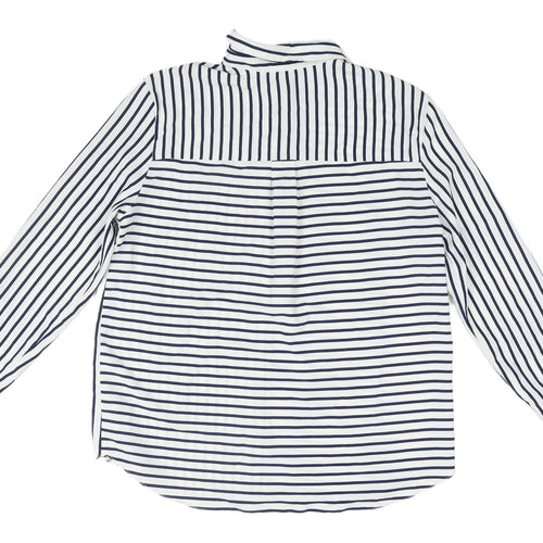 Topshop Women’s Striped Button-Up Shirt UK 10