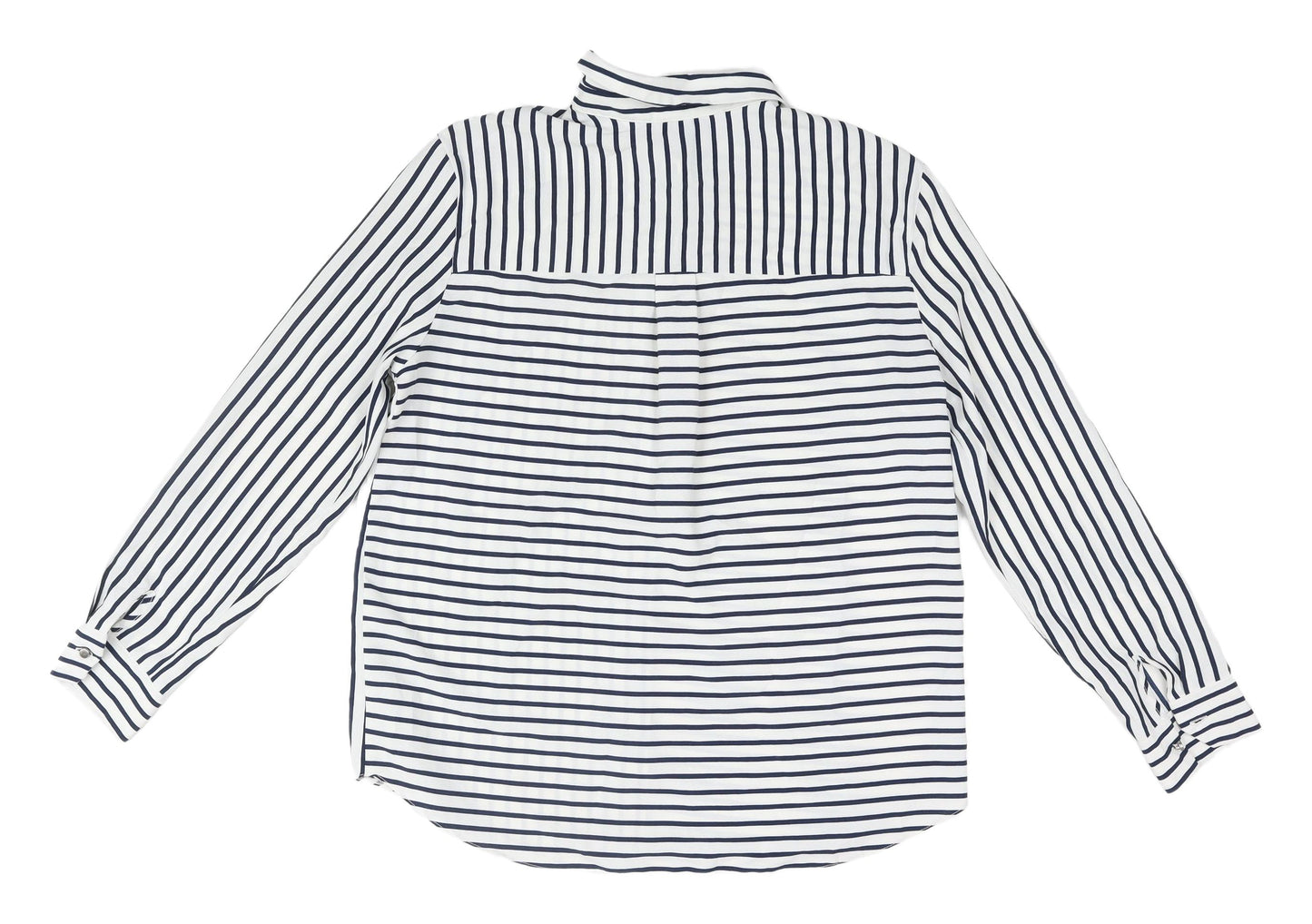 Topshop Women’s Striped Button-Up Shirt UK 10