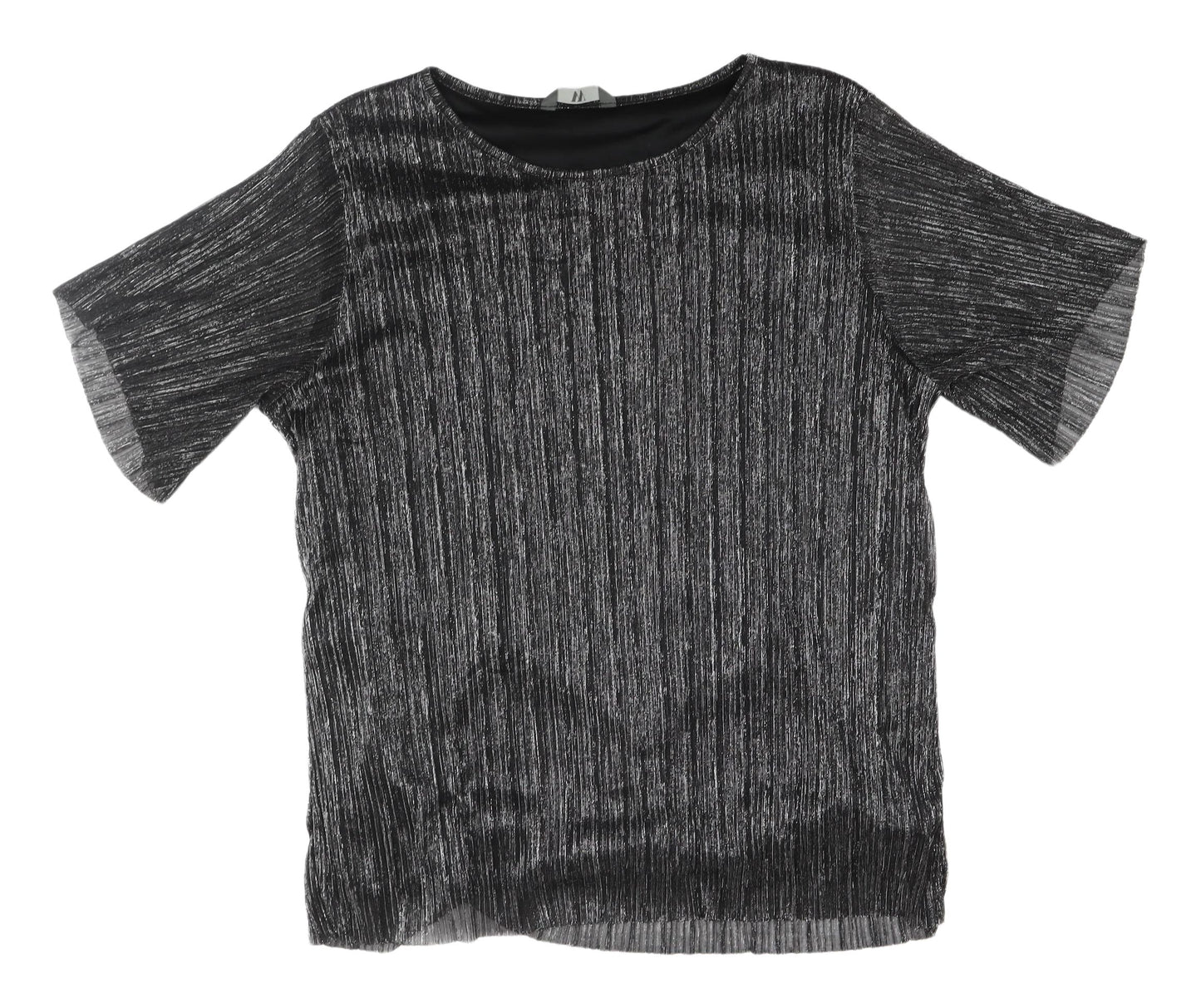 BHS Women's Black Striped Blouse Size 18