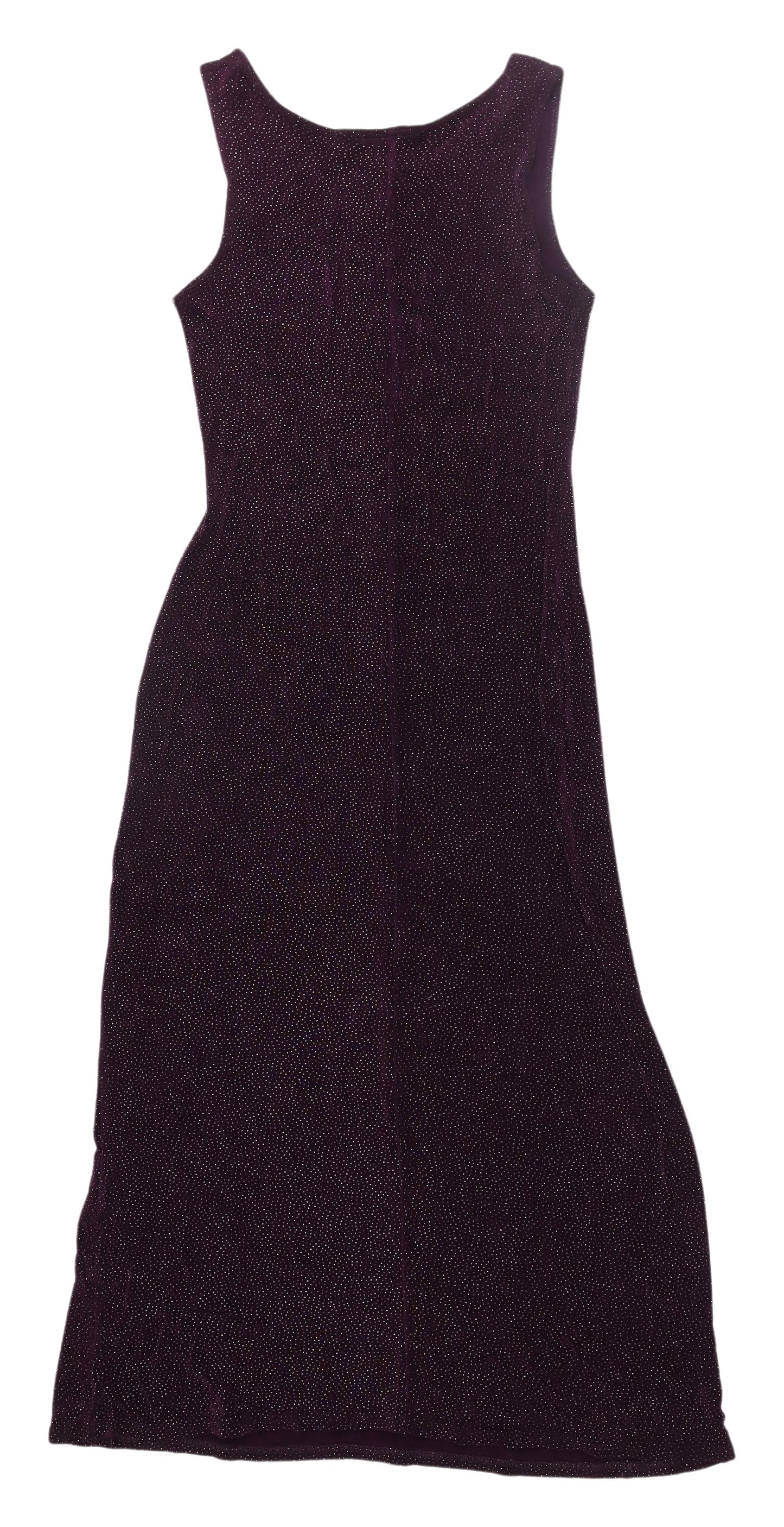 Bay Trading Women's Purple Midi Sheath Dress Size 14