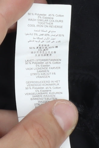 Missguided Women's Black Off-Shoulder Ruffle Dress Size 20