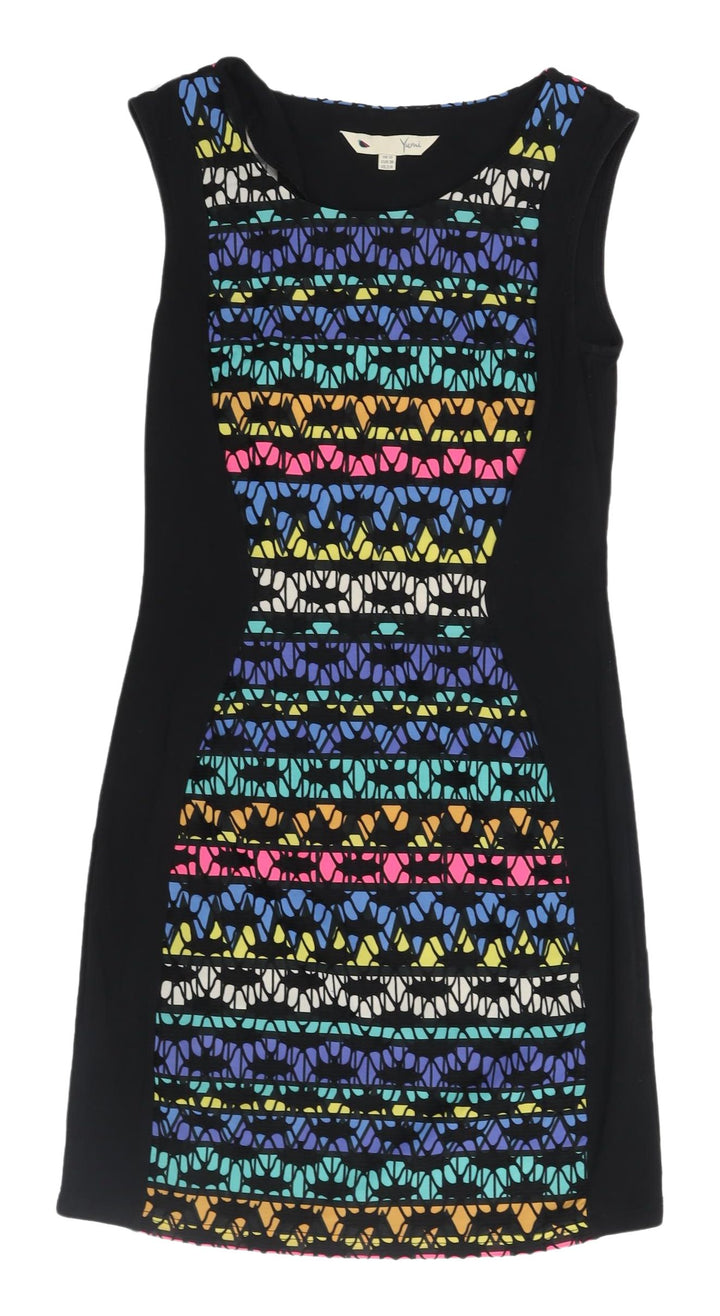 Yumi Women’s Multicoloured Geometric Dress UK 10