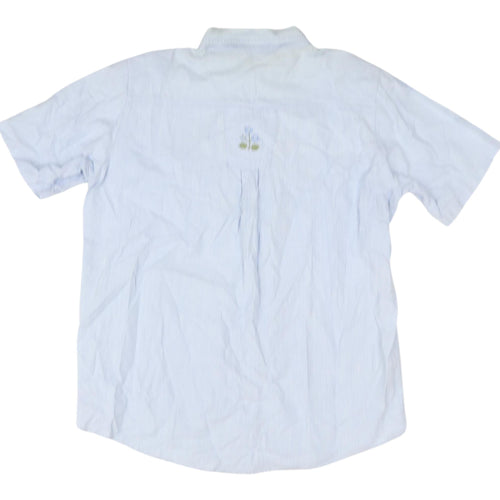Holmewood Women’s Blue Button-Up Shirt, Size 16