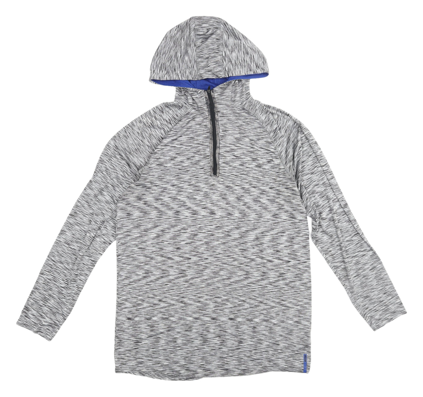 RBX Men's Grey Pullover Hoodie Activewear L