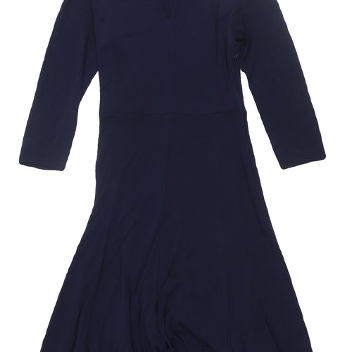 Ralph Lauren Women's Blue A-Line Dress Size 10