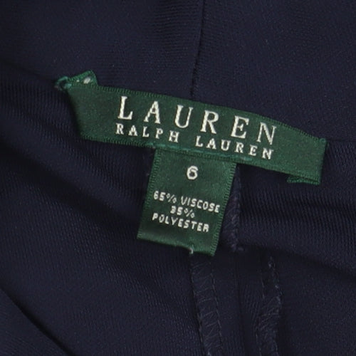 Ralph Lauren Women's Blue A-Line Dress Size 10