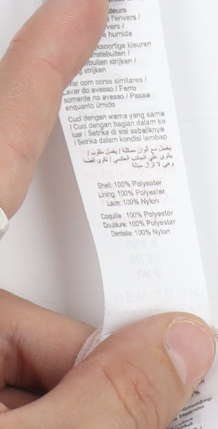 New Look Womens Beige Camisole Tank, Size 8