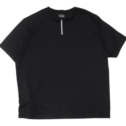 Decathlon Men's Black 2XL Jersey T-Shirt