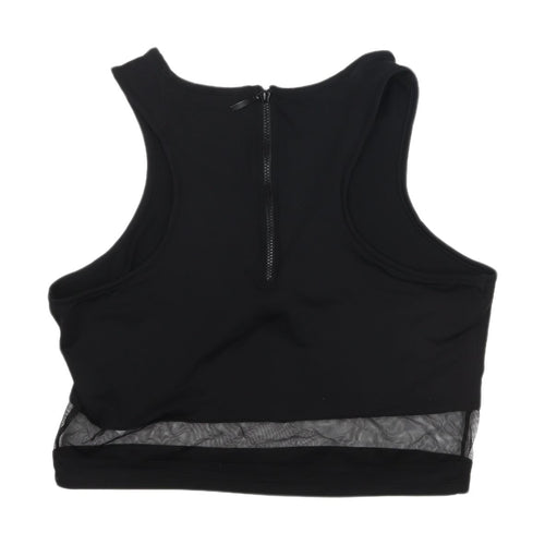 Select Women's Black Cropped Top, Size 12, Basic Style