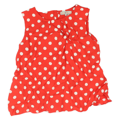Dorothy Perkins Women's Red Polka Dot Blouse Size 18