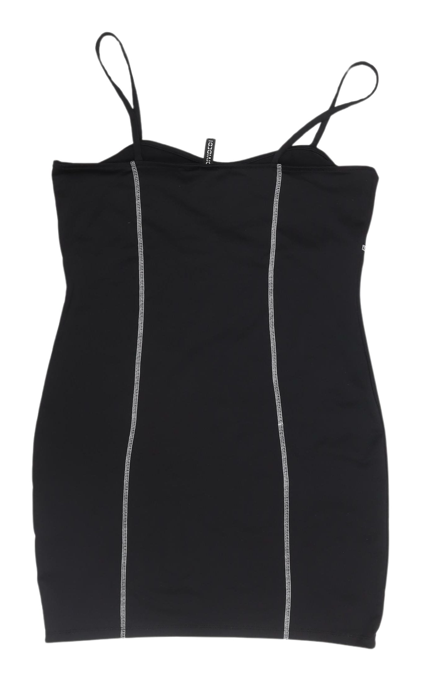 H&M Divided Women's Black Bodycon Dress Size 12