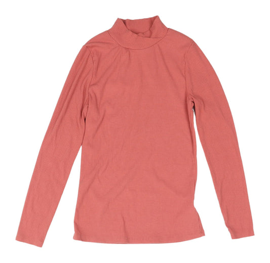 Seed Women's Pink Long Sleeve T-Shirt, S - Elegant Style