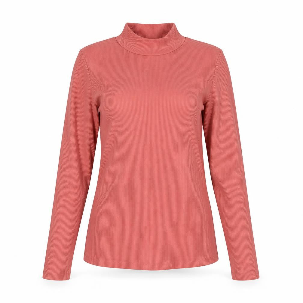Seed Women's Pink Long Sleeve T-Shirt, S - Elegant Style