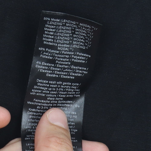 My Essential Wardrobe Black Shift Dress, M