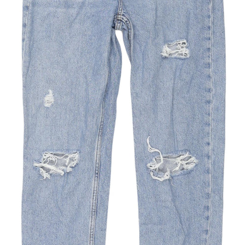 Primark Women's Blue Mom Jeans Size 8