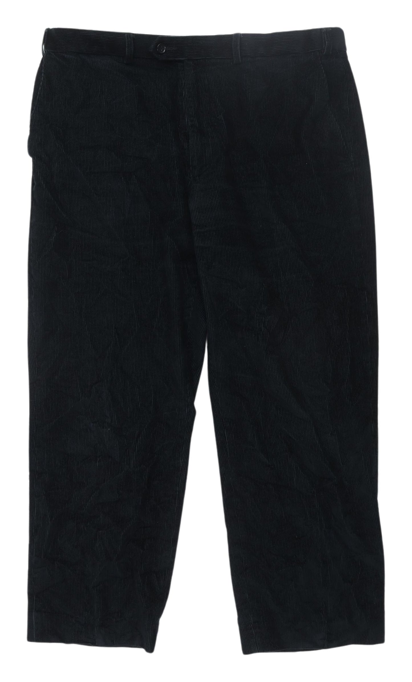 Marks & Spencer Men's Navy Corduroy Trousers XL