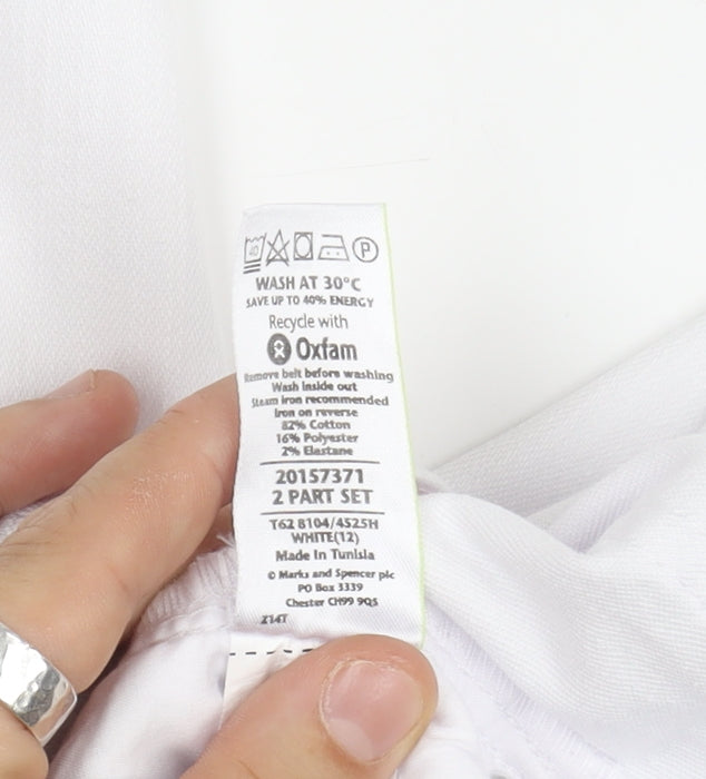 Marks and Spencer Women’s White Jeans Size 12